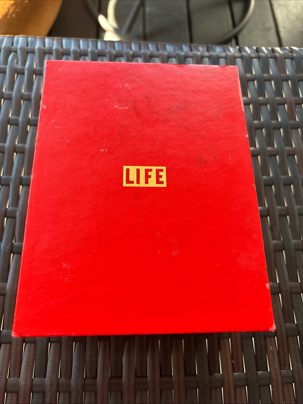 LIFE Red Kitchen vintage 1950’s recipe cards Bold Red Cover